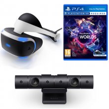 Sony VR Pack PlayStation VR Gafas Realidad Virtual + PS4 Camera V2 + VR Worlds PS4 en PcComponentes
