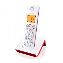 Alcatel S250 Teléfono DECT Rojo en PcComponentes