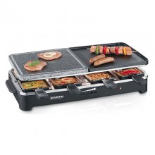 Severin RG 9474 Raclette Grill con Piedra de Grill Natural 1500W en PcComponentes