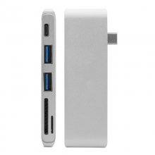 Unotec Adaptador USB-C a 2xUSB 3.0 + MicroSD + SD + USB-C en PcComponentes