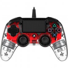Nacon Compact Controller Wired para PS4 Iluminado Rojo en PcComponentes