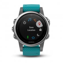 Garmin Fénix 5S Plata con Correa Turquesa en PcComponentes