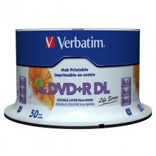 Verbatim DVD+R DL Doble Capa 8x Printable Tarrina 50 Unds en PcComponentes