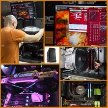 Montaje y testeo de componentes internos del PC en PcComponentes