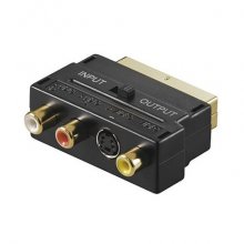 Adaptador Euroconector a 3xRCA Hembra + SVHS 4Pines Hembra en PcComponentes