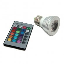 Bombilla LED E27 3W 120 Lúmens con Mando en PcComponentes