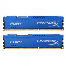 Kingston HyperX Fury Blue DDR3 1600 PC3-12800 8GB 2x4GB CL10 en PcComponentes