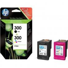 HP 300 Pack 2 Cartuchos Tinta Original Negro + Tricolor en PcComponentes