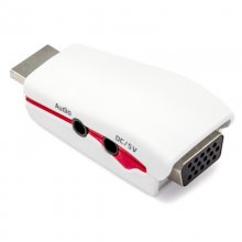 Mini Adaptador HDMI a VGA con Sonido en PcComponentes