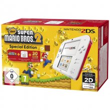 Nintendo 2DS Roja/Blanca + Nuevo Super Mario 2 en PcComponentes