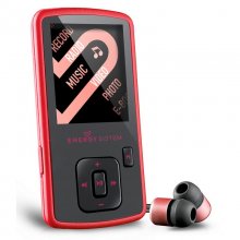 Energy Sistem MP4 Slim 3 8GB Ruby Red en PcComponentes