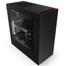 NZXT S340 USB 3.0 Con Ventana Negra/Roja en PcComponentes