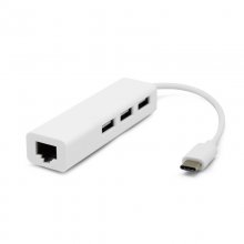 Adaptador USB-C a Ethernet con HUB 3X USB en PcComponentes