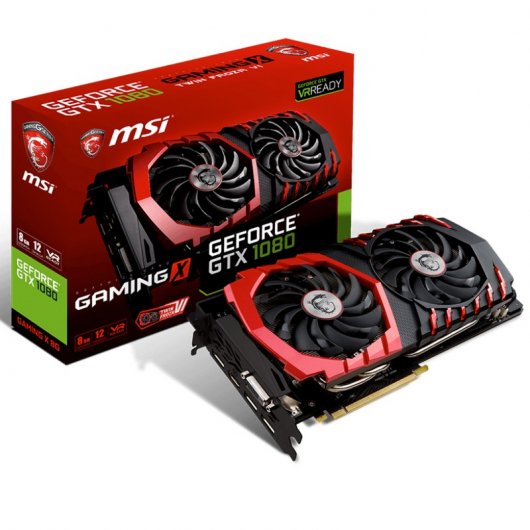 MSI GTX 1080 Gaming X 8GB GDDR5X