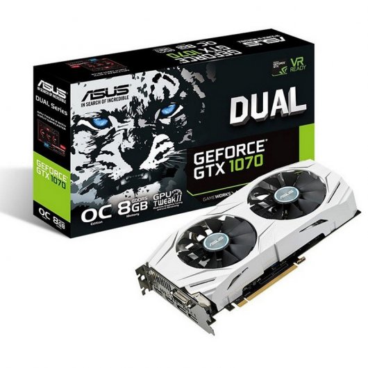Asus Dual GeForce GTX 1070 OC 8GB GDDR5
