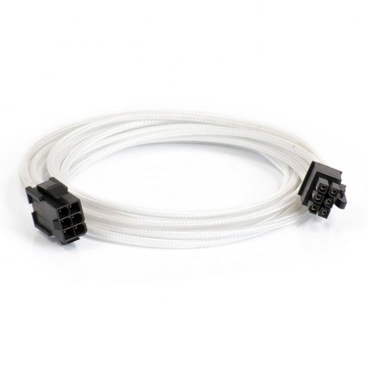Phanteks CB6V Cable Extensión Tarjeta Gráfica 6 Pines Blanco