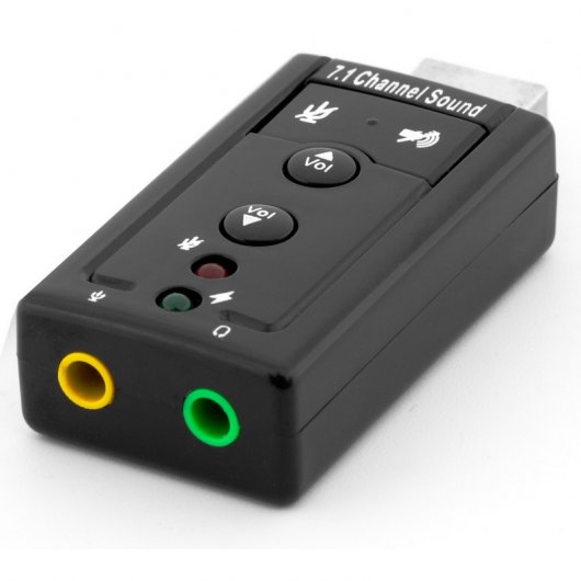 Unotec Tarjeta de sonido 7.1 USB