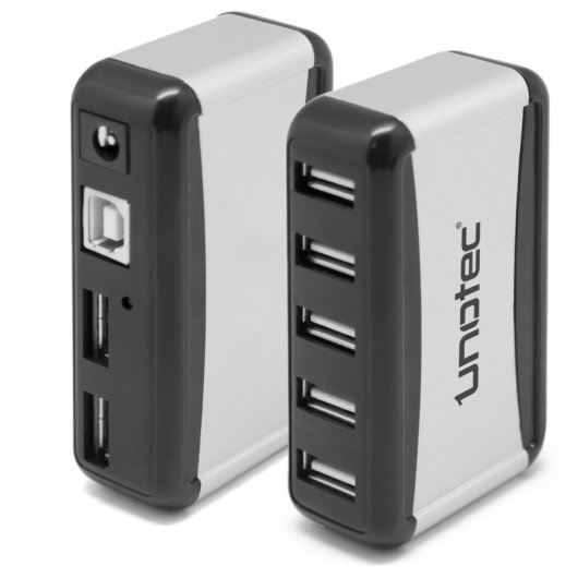 Unotec HUB USB con 7 Puertos Torre Alimentado