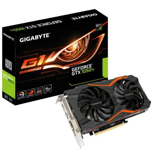 Gigabyte GeForce GTX 1050Ti G1 Gaming 4GB GDDR5