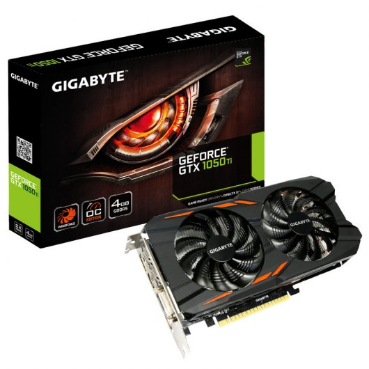 Gigabyte GeForce GTX 1050Ti OC WindForce 4GB GDDR5