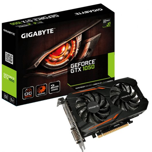Gigabyte GeForce GTX 1050 OC 2GB GDDR5