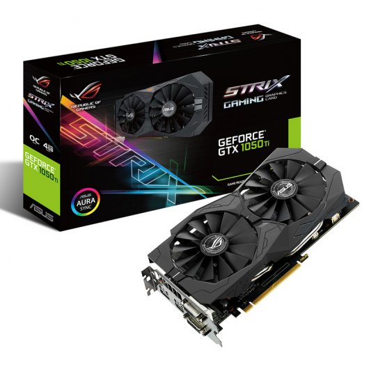 Asus Strix GeForce GTX 1050 Ti OC 4GB GDDR5
