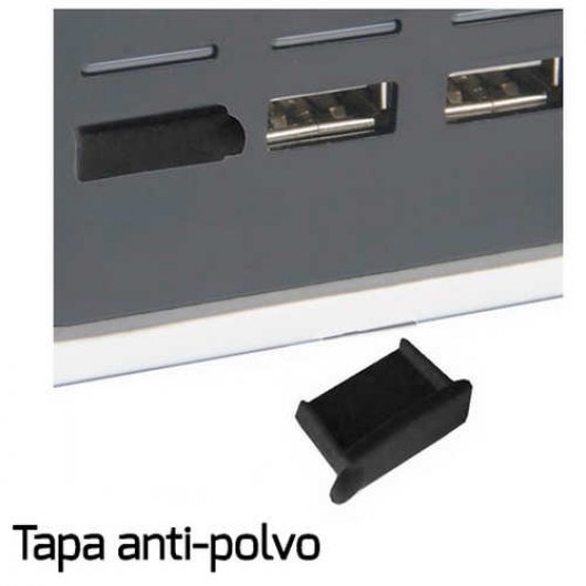 Tapa Anti Polvo para puerto USB x4