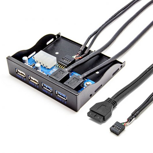Hub Frontal USB 3.0 3.5"