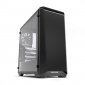 Phanteks Eclipse P400 Cristal Templado Negra/Blanca