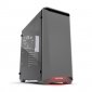 Phanteks Eclipse P400 Cristal Templado USB 3.0 Gris