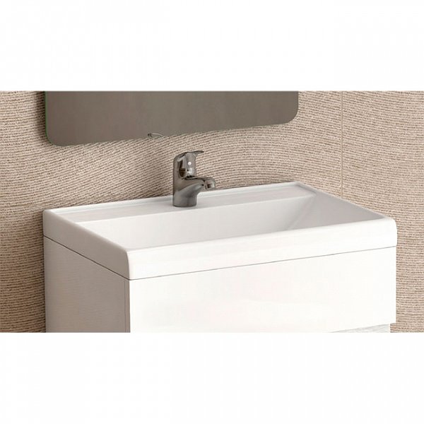Lavabo encastrado cerámica Alba de Coycama 50cm 