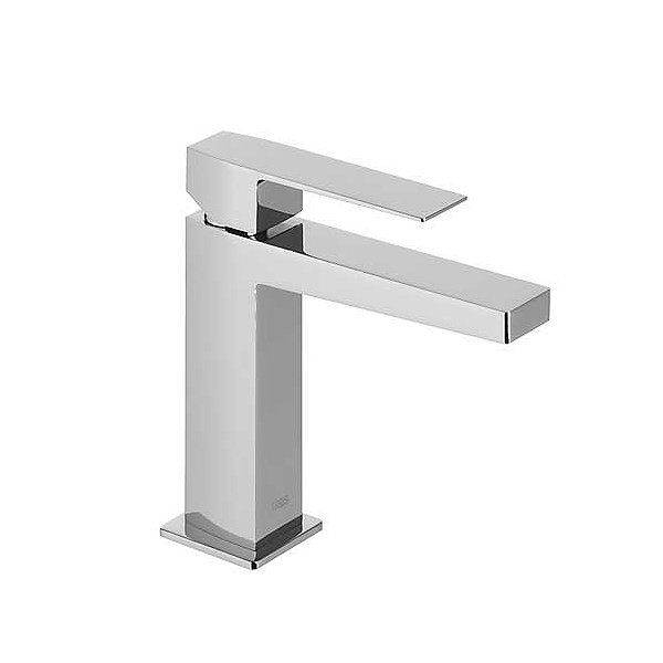 Grifo de lavabo monomando maneta caño bajo cromado Slim Exclusive de TRES