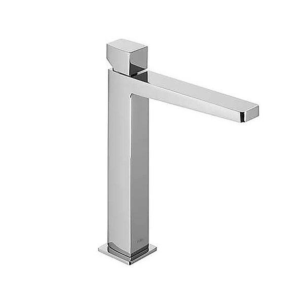 Grifo de lavabo monomando volante caño medio  cromado Slim Exclusive de TRES