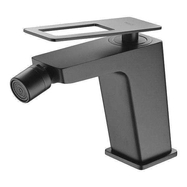 Grifo de bidé monomando negro 139x164 mm  Suecia de Imex