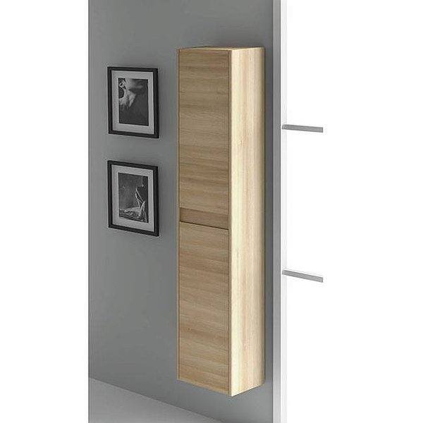 Columna de baño Alfa de Royo Group 150x30x24cm roble nórdico