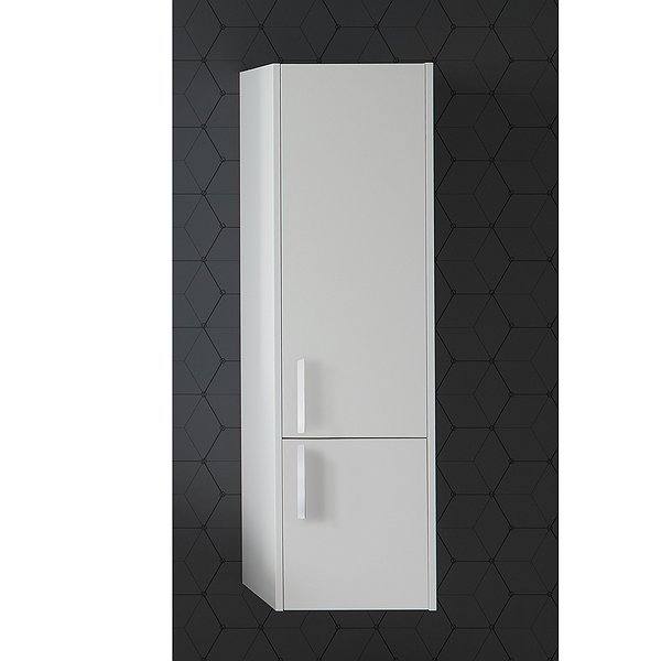 Columna de baño suspendida Cut Line de Sanchis 120x35x27cm blanca