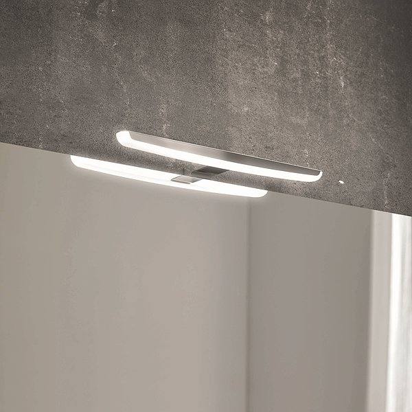 Aplique Llum led 30 o 50 cm cromo de Royo