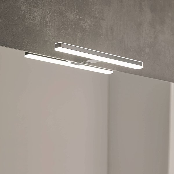 Aplique Lucce led 30 o 50 cm cromo de Royo Group 