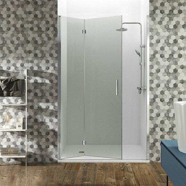 Mampara de ducha plegable Glass de GME (Combi 2) 2 plegables cierre perfil imán