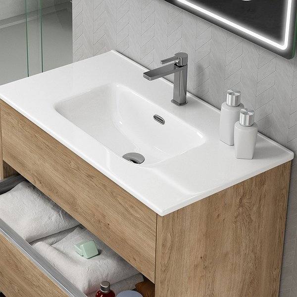 Lavabo encastrado cerámica Onix de Coycama | Decorabano