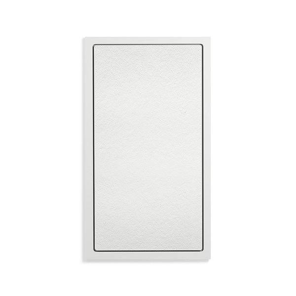 Plato de ducha de resina textura pizarra Infinity de Nuovvo