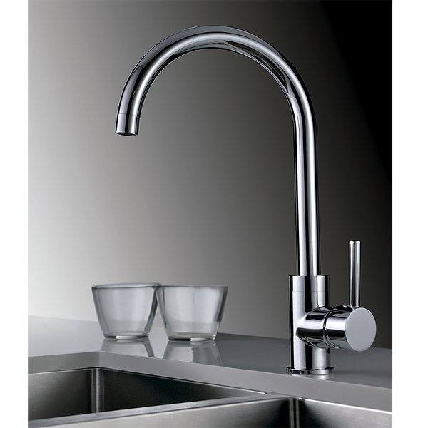 Grifo de cocina monomando cromo Lyon de Imex