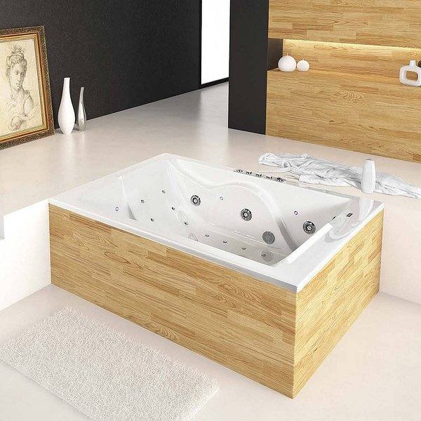 Bañera hidromasaje con faldón Dúo de Oasis Star