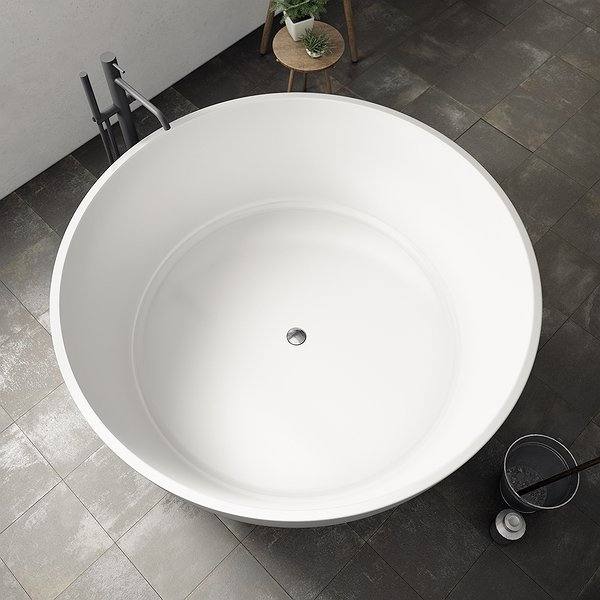Bañera exenta Keta redonda varias medidas Acrilica de Baños 10