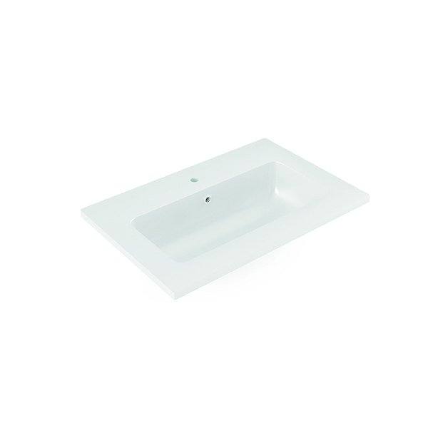 Lavabo Basin mineralmarmo brillo 1 poza centrada
