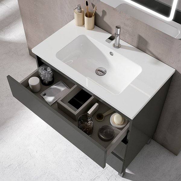 Detalle cajón mueble de baño Box
