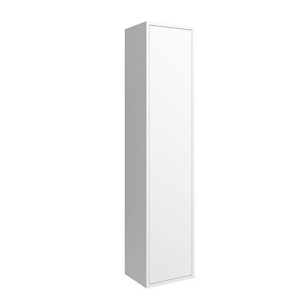 Columna de baño Optimus suspendida 1 puertas 140 x 30 x 24 cm Salgar blanco mate