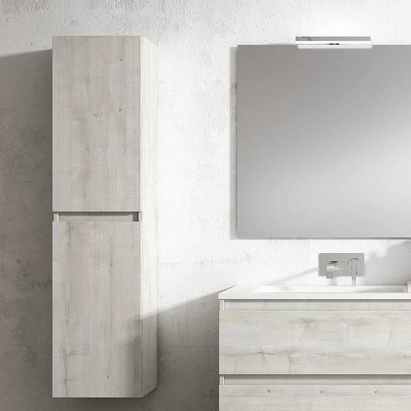 Columna de baño Box  acabado abedul Viso Bath