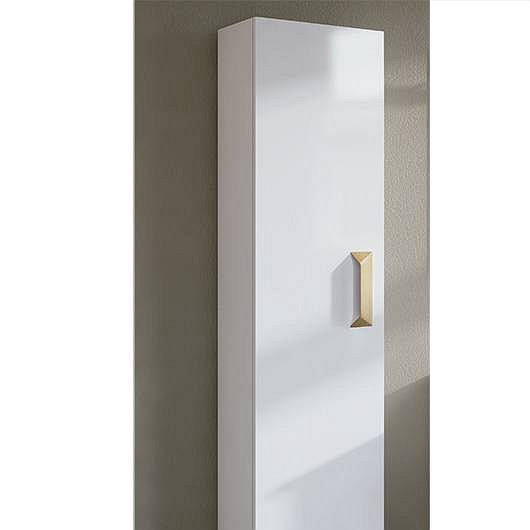 Columna de baño suspendida Alberta de Inve 140x35x25cm blanca