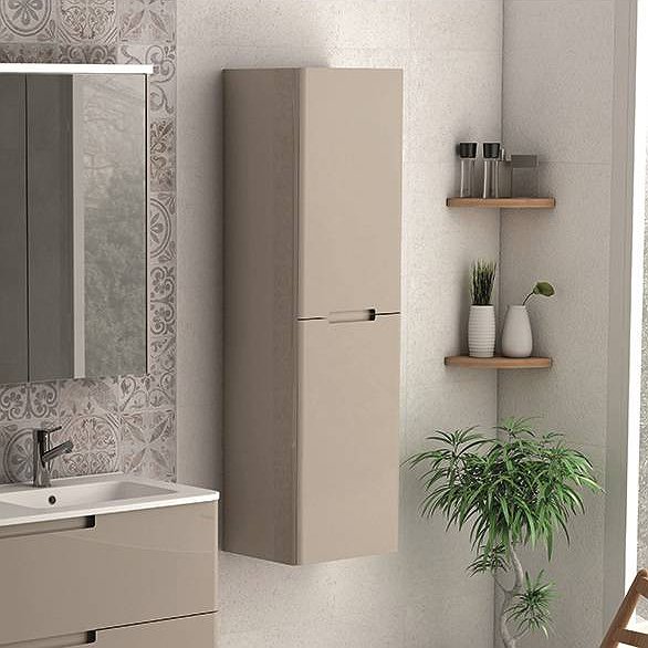 Columna de baño Omega de Coycama 140x35x35cm moka